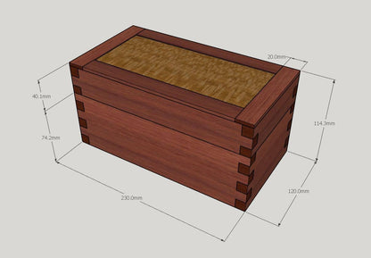 Wooden Keepsake Box